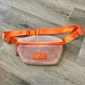 Limited-Edition "Olive You
Megababe" fanny pack/belt bag
Olive & June Collab